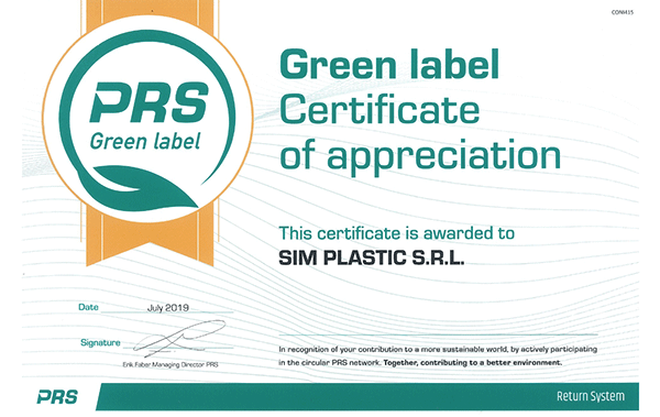 PRS Green Label Simplastic